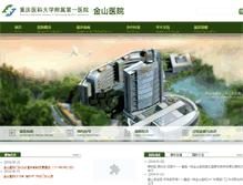 Tablet Screenshot of hospital-cqjs.com